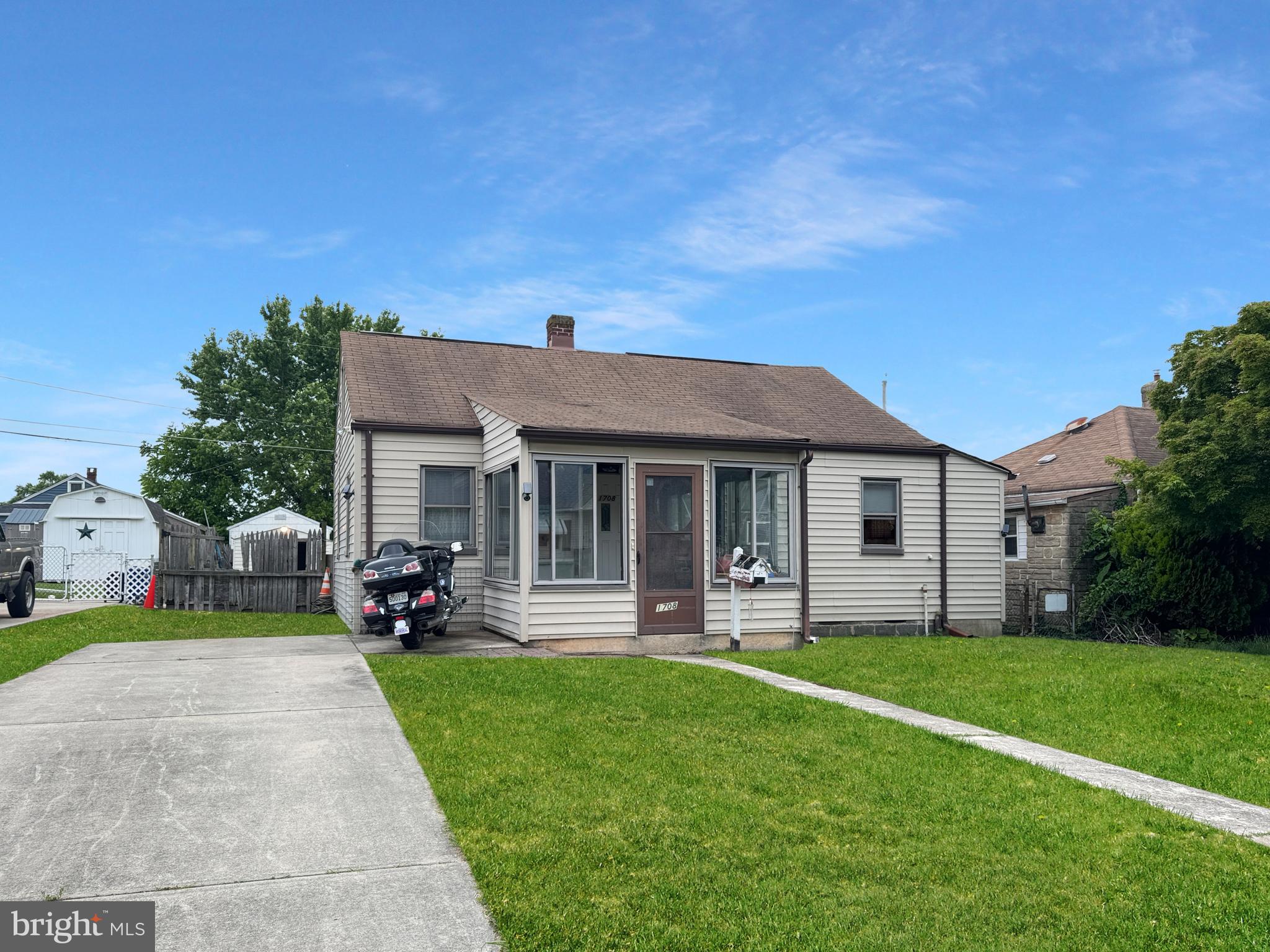 Get ready to fall in love with this adorable Dundalk gem! This 2-bedroom, 1-bathroom bungalow is packed with personality and charm. Whether you're a first-time buyer, looking to downsize, an investor, or just want your own cozy spot near it all—this is the one. Step inside and be greeted by warm natural light, a smart and open layout, and just the right amount of space to live, relax, and entertain without getting lost in the square footage. The kitchen? Bright, functional, and ready for your signature dishes (or your go-to DoorDash order—we don't judge). The living area flows beautifully for everyday living or hosting your favorite people. Out back, you've got a nice-sized yard—perfect for pets, play, gardening, or that backyard BBQ you've been dreaming about. Walk-up stairs to the attic space provides plenty of room for storage and possible third bedroom. Newly installed this year are the water heater and toilet. Flat driveway can accomdate up to three vehicles. Bonus: the quiet street and friendly neighborhood vibe make this home feel like a real community. Conveniently located near parks, shopping, schools, and just a hop from the water. Affordable. Adorable. Available. But not for long—schedule your showing today and see why this one feels just right!