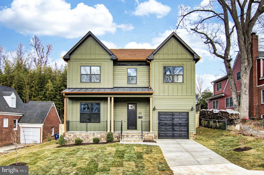 Welcome to your dream home in the heart of North Arlington, Virginia! This brand-new construction exudes luxury at every turn, boasting upscale finishes and meticulous attention to detail throughout.  As you step inside, you're greeted by a grandeur that sets the tone for the entire residence. Custom molding and finishes adorn every corner, creating an ambiance of sophistication and elegance. The spacious layout offers a perfect blend of comfort and style, with ample space for both relaxation and entertainment.  Entertaining is a breeze in the huge rec room located in the basement, complete with a stylish bar that's sure to impress your guests. Whether you're hosting game nights or cocktail parties, this versatile space is the ultimate destination for fun and festivities.  The fenced backyard provides a private oasis where you can unwind and enjoy the outdoors in peace. Inside, luxury awaits with his and her closets, ensuring plenty of storage space for all your wardrobe essentials. The lavish bathrooms feature high-end finishes and fixtures, including a luxurious master bathroom that's perfect for unwinding after a long day.  Practicality meets luxury in the Jack and Jill bathroom, offering convenience and comfort for family and guests alike. An ensuite bedroom with a bathroom provides privacy and versatility, making it ideal for guests or a home office.  The heart of the home lies in the expansive kitchen, where culinary delights come to life. Boasting quartz countertops, a large center island, and a pass-through to the dining room, this chef's paradise is as functional as it is beautiful. Whether you're preparing gourmet meals or casual snacks, this kitchen has everything you need to unleash your culinary creativity.  Beyond the confines of your luxurious abode, Arlington beckons with its vibrant city life and abundant amenities. Enjoy easy access to the metro, shops, and restaurants, ensuring that everything you need is only moments away. Embrace the outdoors with strolls through the Bon Air Rose Garden or Bluemont Park, where you'll find tennis courts, playgrounds, walking trails, BBQ areas, baseball fields, and even frisbee golf.  With its unbeatable location and luxurious features, this brand-new construction offers a lifestyle of unparalleled comfort, convenience, and sophistication. Welcome home to the best that Arlington has to offer!