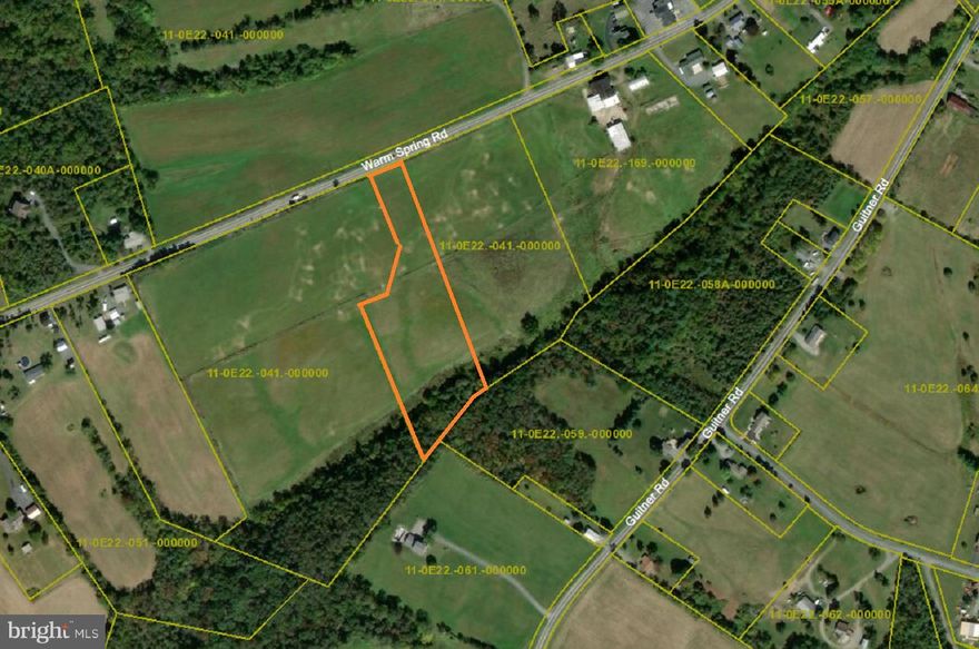 4+-ACRES W/AMAZING VIEWS & STREAM!   Don t let this one pass you by! 4.22+-Acre Vacant Lot w/beautiful pastoral & mountain views! Lot backs to Back Creek! Unlimited possibilities in a rural setting!