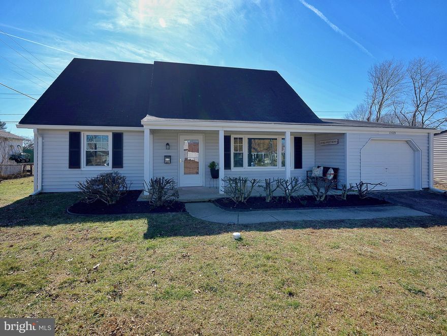 Welcome to this classic 4 bedroom/2 full bath Bowie Cape Cod in the coveted Rockledge neighborhood. Step inside this charming home and notice the all-new flooring and brand-new gorgeous granite kitchen counters (just installed this month),  and all that natural light flooding through the upgraded sliding glass doors. The fully fenced and level backyard is a blank canvas just waiting for you to create an enchanting garden or the outdoor entertainment space of your dreams. This home has been freshly painted, it comes with a newer A/C (2021), upgraded & oversized gutters, energy efficient replacement windows, attic fan, a whole lotta charm... and so much more. Enjoy front porch living and being just down the street from the Bowie golf course, Bowie State & Patuxent Research Refuge. Offered as-is at a fantastic price. Your probably shouldn't wait to tour this home!