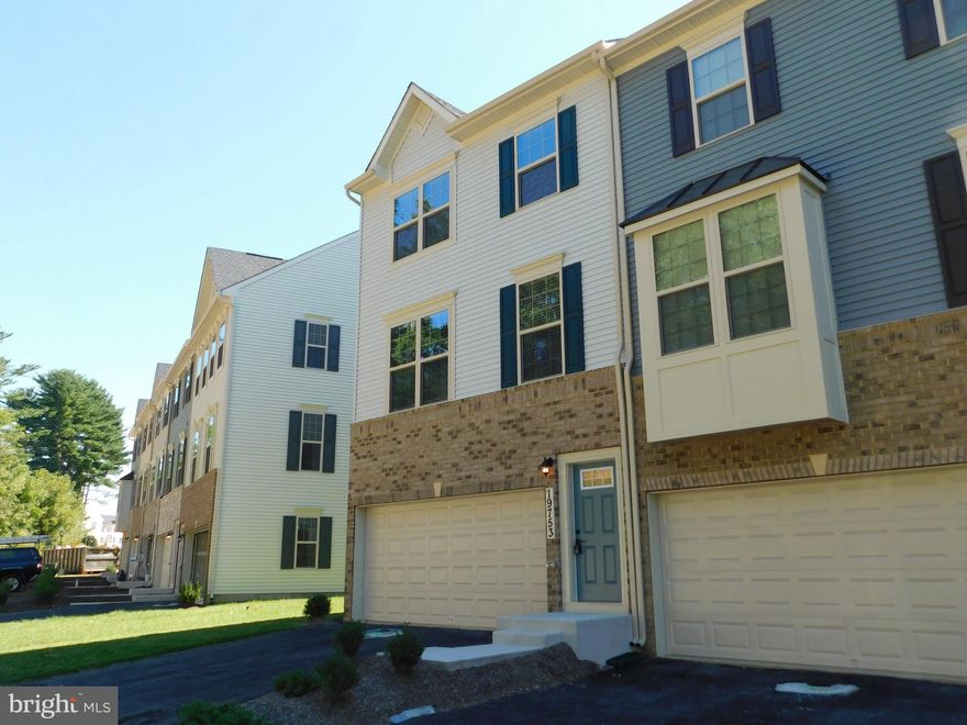 ALMOST NEW stunning and modern 3 bedroom, 2 1/2 bath end unit townhome in Montgomery Village.  Three finished levels, deck, garage with EV charger... and upscale materials and finishes throughout!   No pets.  Check out the virtual tour!