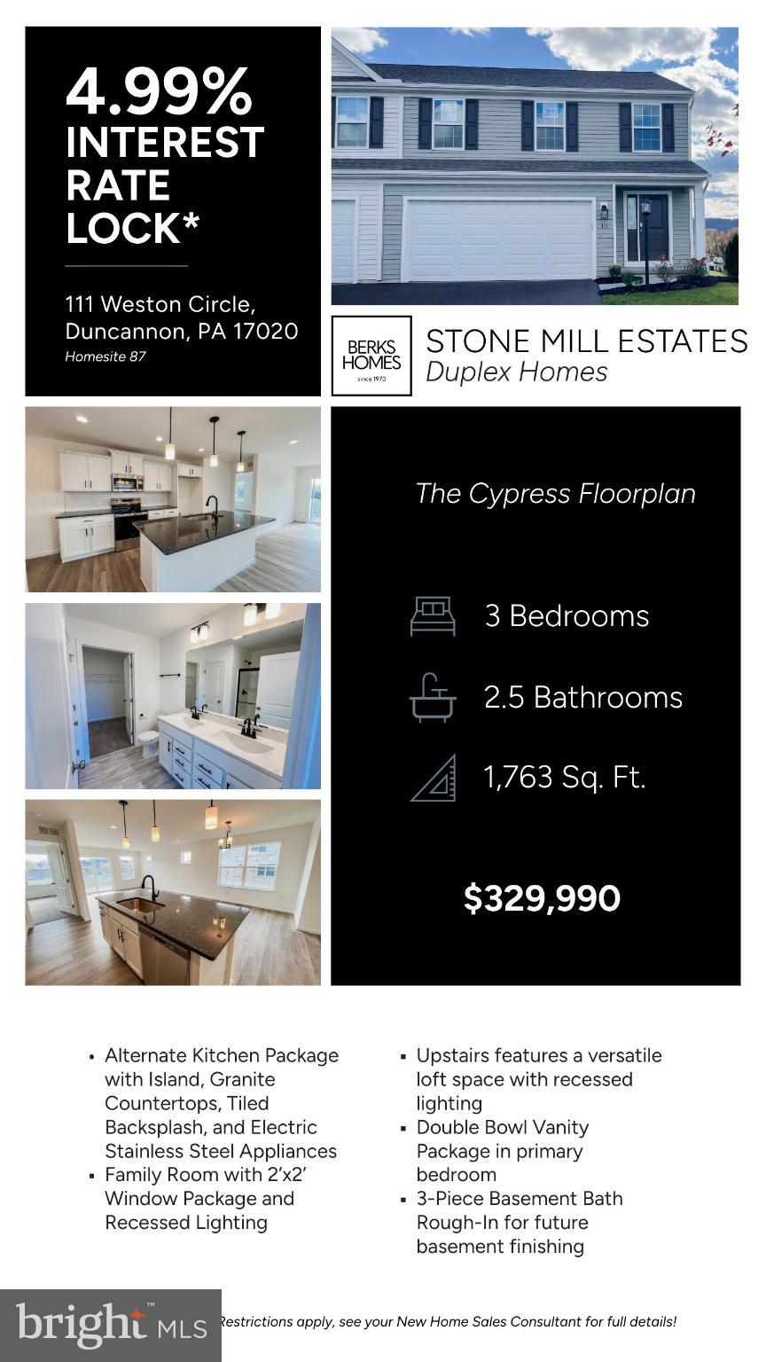 STONE MILL ESTATES - Residential