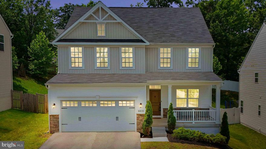 Welcome to 6015 Charles Henry Place, a stunning craftsman-style home that blends timeless elegance with modern comforts. Located in the Howard County, this beautifully built home from 2020 offers 4 spacious bedrooms, 3.5 baths, 2 car garage and over 3,200 square feet of living space. From the moment you step inside, you’ll be greeted by an open concept floor plan with plenty of space. The heart of the home is the gourmet kitchen, complete with newer stainless-steel appliances, quartz countertops, and an oversized island – perfect for meal prepping and entertaining. The expansive living room is bathed in natural light, offering the ideal space for relaxing or hosting friends and family. The slider to the fully fenced backyard offers plenty of room for outdoor activities like relaxing, gardening, or hosting backyard BBQs. The primary suite is a true retreat, featuring a spa-like bathroom with a walk-in shower and double vanity, tray ceiling and an enormous walk-in closet. The 3 additional bedrooms are spacious and versatile, offering room for everyone to have their own space. This level also offers a functional and convenient laundry room. A finished lower level with a walk out to the back yard adds extra living space, perfect for a media room, home office, or play area. There is also a full bathroom on the lower level. Located in desirable Howard County with access to top-rated schools, shopping, and dining. Don't miss out on the chance to make this exquisite home your own. Schedule a tour today!