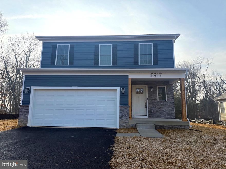 This single-family colonial style home with open floor plan, an estimated 2200 sqft of living space, with 4 beds, 2.5 baths, a double car garage, and loaded with custom features. This amazing home offers an inviting open floor plan perfect for entertaining. The dining room adjoints the custom designed kitchen featuring a large island, quartz counter tops with pendant lights and stainless steel appliances great for hosting your holiday meals with family and friends. The beautiful sliding door overlooks the lovely back yard perfect for kids, and pets to play in, with plenty of space for outdoor entertaining. The second floor features an elegant master suite with a very luxurious master bath, double vanities with quartz countertops. There are three additional spacious bedrooms, all of which feature ceiling fans and lots of closet space. Conveniently share a custom-designed hall bath with designer finishes and dual sinks. This second floor includes laundry room. There is also a great open staircase with custom designer lighting another wonderful feature this home offers an oversized garage with plenty of room for storage, and basement with plenty of room for your own finishes. Don't miss this opportunity to pick your colors and your options and make this home your home!!Please see the photos of similar home to be built. Make it yours today!