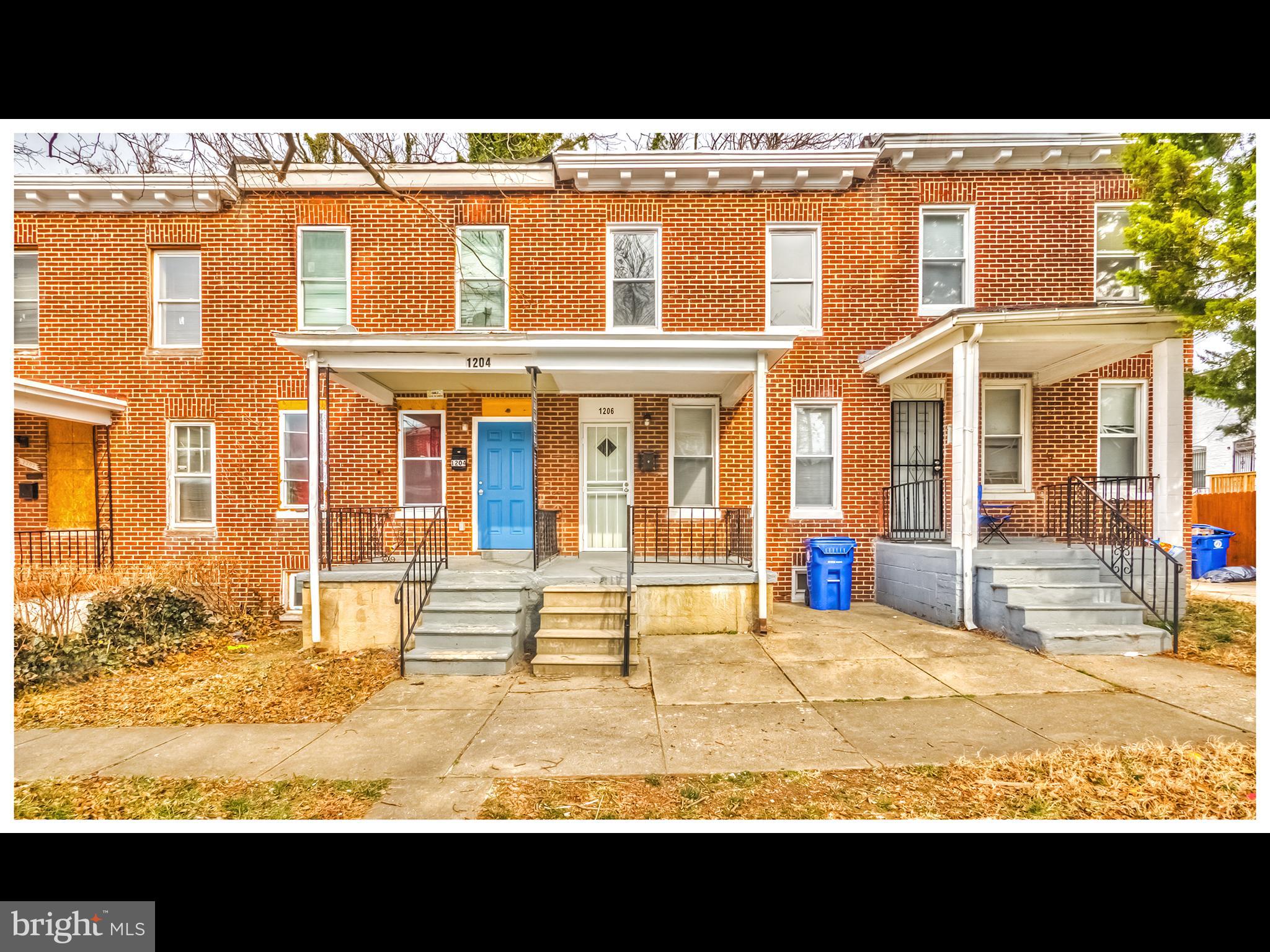 ONLINE AUCTION: Bidding begins 07/31/2025 @ 10:00 AM. Bidding ends 08/04/2025 @ 12:20 PM. List Price is Suggested Opening Bid. 2 Story Porch-Front Townhouse located in the East Baltimore Midway area of Baltimore City. Residents can enjoy the nearby attractions such as Clifton Park, Clifton Park Golf Course, John Hopkins University, & The Baltimore Museum of Art. Property is Rented. Easy Access to Major Traffic Artery Harford Road. Deposit: $10,000.