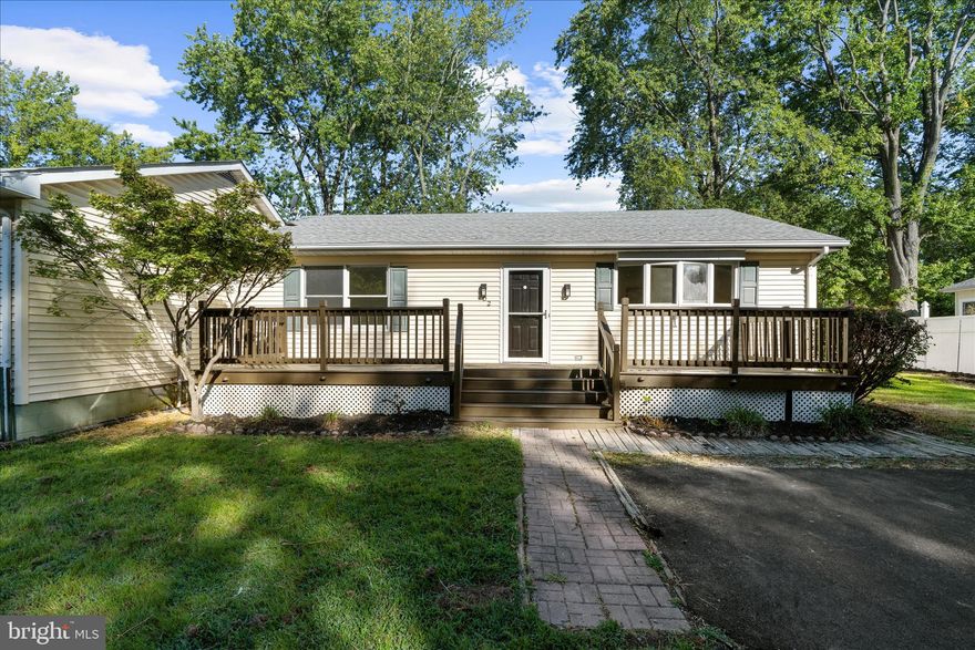 AGENTS - PLEASE VIEW AGENT REMARKS IN BRIGHT MLS.

Just in time for spring! This exquisitely renovated 2-bedroom, 2-bathroom home offers the ideal space to bring your dream lifestyle to life. This property is perfect for the weekend warrior, first time buyer or someone downsizing! Boasting an open-concept design, it features a spacious living room, dining area, and a modern kitchen complete with quartz countertops, stainless steel appliances, and stylish white shaker cabinets. Enjoy brand-new luxury vinyl plank flooring throughout, freshly painted interiors, and a newly constructed front porch deck. With its thoughtful details and inviting layout, this home has everything you need and more.

Please schedule all showings online via Showing Time.

Offers will be accepted through Monday, March 23rd, 2026 at 5 pm.

AT SELLER'S DISCRETION, AN OFFER MAY BE ACCEPTED AT ANY TIME.