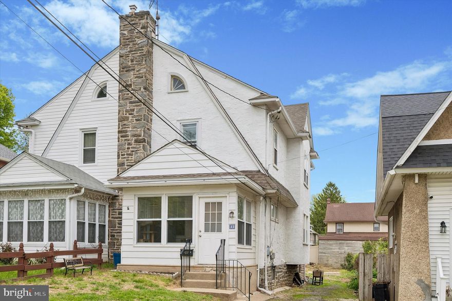 Charm, convenience, and move-in-ready comfort come together at 33 S. Harwood Avenue in Upper Darby. This beautifully maintained 3-bedroom, 1-bath home offers a functional layout designed for today’s lifestyle.

Step inside through the inviting enclosed front porch, featuring large windows and new carpeting—perfect as a welcoming mudroom or a cozy spot to relax and enjoy the neighborhood. From there, enter the bright and spacious living room, which flows seamlessly into the formal dining area. Both spaces showcase beautiful hardwood flooring and abundant natural light.

The dining room opens to an updated kitchen complete with white cabinetry, recessed lighting, and stainless steel appliances. Just beyond, a convenient passage leads either to the side exterior door—providing access to the generously sized rear yard—or down to the basement, which includes laundry and utility space.

Upstairs, the second floor features three generously sized bedrooms, all with hardwood flooring, along with a nicely updated full hall bathroom. A third-floor attic offers excellent storage or the potential to be finished as additional living space.

Outside, enjoy the ease of private off-street parking with a driveway that accommodates 2 vehicles. Ideally located near shopping, dining, and entertainment—including the Quarry Center with Giant, Lowe’s, and Kohl’s—and offering easy access to public transportation, this home delivers both comfort and convenience.

Don’t miss your opportunity to see this fantastic property—schedule your showing today!