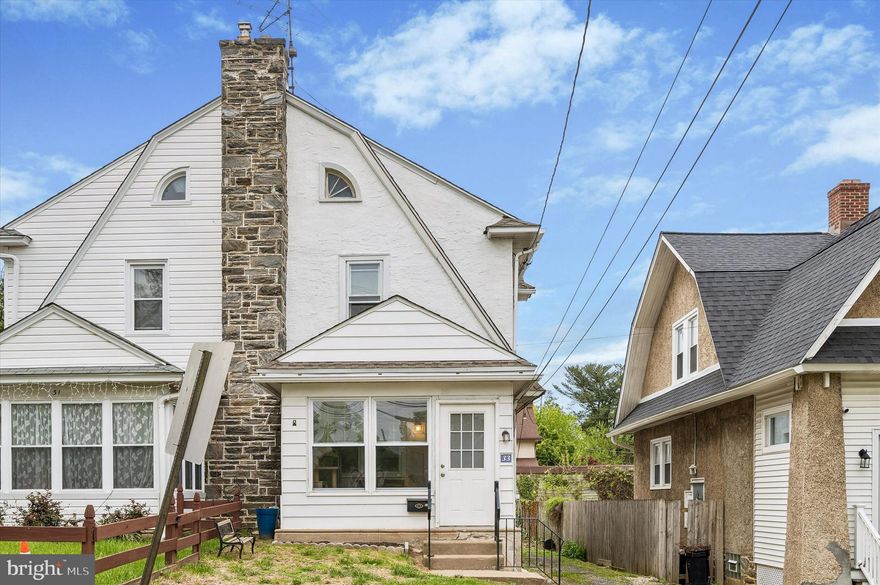 Charm, convenience, and move-in-ready comfort come together at 33 S. Harwood Avenue in Upper Darby. This beautifully maintained 3-bedroom, 1-bath home offers a functional layout designed for today’s lifestyle.

Step inside through the inviting enclosed front porch, featuring large windows and new carpeting—perfect as a welcoming mudroom or a cozy spot to relax and enjoy the neighborhood. From there, enter the bright and spacious living room, which flows seamlessly into the formal dining area. Both spaces showcase beautiful hardwood flooring and abundant natural light.

The dining room opens to an updated kitchen complete with white cabinetry, recessed lighting, and stainless steel appliances. Just beyond, a convenient passage leads either to the side exterior door—providing access to the generously sized rear yard—or down to the basement, which includes laundry and utility space.

Upstairs, the second floor features three generously sized bedrooms, all with hardwood flooring, along with a nicely updated full hall bathroom. A third-floor attic offers excellent storage or the potential to be finished as additional living space.

Outside, enjoy the ease of private off-street parking with a driveway that accommodates 2 vehicles. Ideally located near shopping, dining, and entertainment—including the Quarry Center with Giant, Lowe’s, and Kohl’s—and offering easy access to public transportation, this home delivers both comfort and convenience.

Don’t miss your opportunity to see this fantastic property—schedule your showing today!