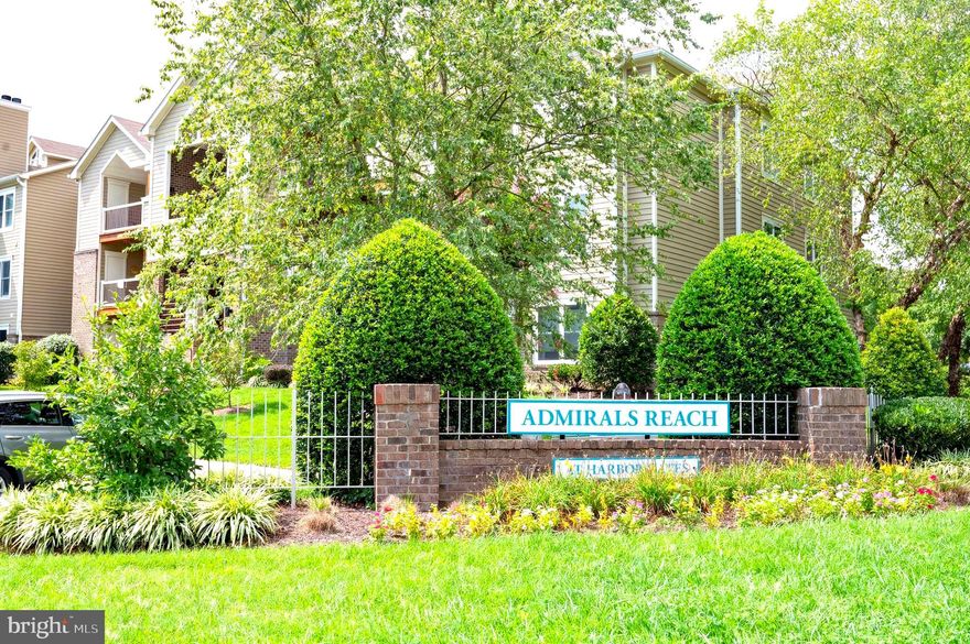 Welcome to effortless living at Admiral’s Reach at Harbour Gates! This move-in ready 2-bedroom, 2-bath condo offers an open, light-filled layout with fresh paint, new luxury vinyl flooring, and recently steam-cleaned carpet in both bedrooms. The kitchen features granite countertops and backsplash, a gas stove, and a brand-new microwave, flowing seamlessly into the dining and living areas - perfect for everyday living or entertaining. Step outside to your private balcony and enjoy peaceful wooded views. The spacious primary suite includes a large walk-in closet and private en suite bath, while the second bedroom and full hall bath provide flexibility for guests, roommates, or a home office. Additional features include a pantry closet, coat closet, utility closet, linen closet, and a laundry room with built-in shelving. Take advantage of community walking paths, picnic areas, and resort-style amenities including a beautifully renovated clubhouse, fitness center, locker rooms with showers, outdoor pool, tennis courts, and basketball court. Conveniently located near shopping, dining, downtown Annapolis, the Naval Academy, BWI Airport, and commuter routes Rt 50/97. Fantastic opportunity and value - schedule your private showing today!