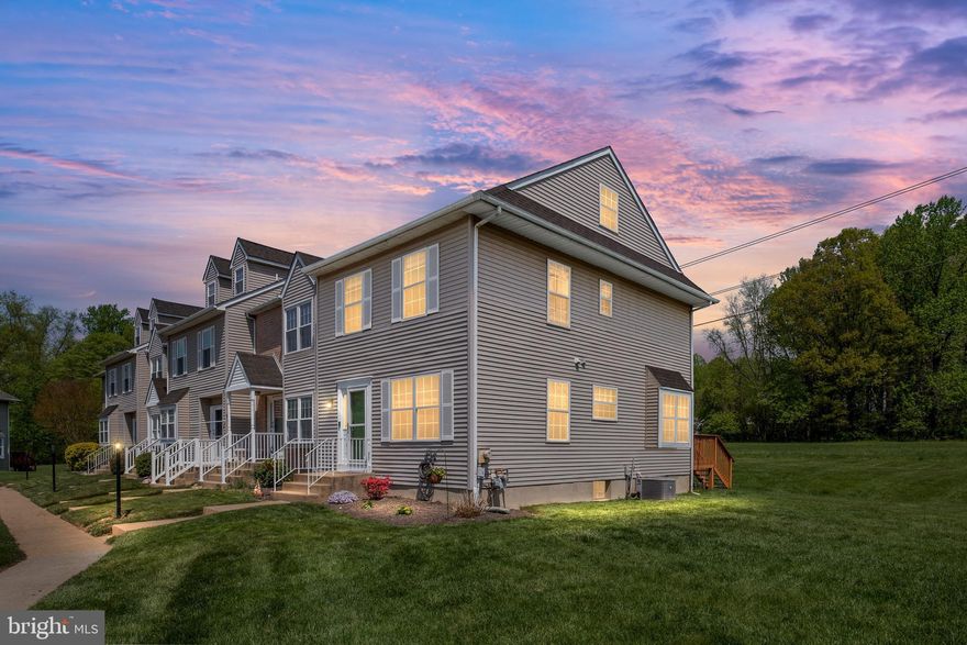 Welcome home to this beautifully maintained end-unit townhome in the highly desirable Canterbury Woods community. Lovingly cared for by its current owner, this home offers a perfect blend of comfort and functionality. Featuring 3 bedrooms and 2.5 bathrooms, you'll also find a spacious finished basemen, ideal for a home office, gym, or additional living space. The second-floor laundry adds everyday convenience, while the rear deck provides the perfect spot for relaxing or entertaining. Enjoy extra outdoor space unique to end-unit living, offering flexibility for a variety of uses. With low HOA fees, this home delivers exceptional value in a sought-after neighborhood, an opportunity you won’t want to miss.