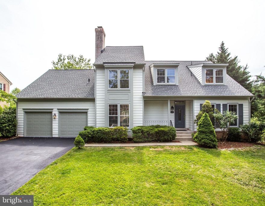 Elegant and well kept colonial in the Ashford of East Montgomery Village.  Original owners bought this as Premium lot with finished walk-out basement and oversized deck.  Features include-new wood floors  on entire first floor, Masonry fireplace, roof replaced 2017,  granite countertops, new stove and exhaust fan,   freshly painted.   Tennis courts and playground in rear.  Close to walking trails and 5 acre park with pond. Huge storage space adjacent to finished basement.  Mature landscaping.  A Must See!!