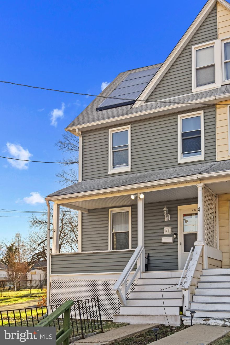 Located in the heart of Catonsville, this charming 4-bedroom, 1.5-bath townhome is filled with an abundance of natural light and offers modern updates throughout. Conveniently situated near major routes and the bustling shops and restaurants of Frederick Rd, this home has been refreshed in 2024 with new paint, new siding, and stylish LVP flooring on the first and second floors, including the hallway and staircase, plus plush new carpet in the upstairs bedroom. Enjoy the convenience of off-street parking and recent updates, including a gas water heater (2021), heating system (2014), electric panel (2011), solar panels (2016), and a roof replacement (2015), ensuring efficiency and peace of mind. Don’t miss this move-in-ready gem!