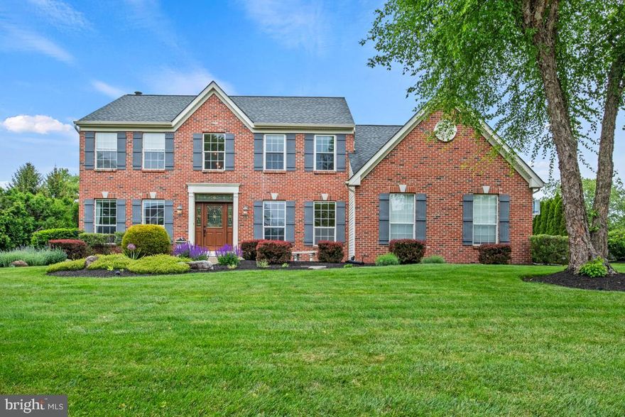 Welcome to 2269 Locust Dr. nestled in the heart of Worcester Township's  Milestone development. This 4-bedroom, two and half bath residence offers an exceptional blend of comfort, convenience, and style, making it the perfect place to call home.  Walk through the front door and you'll be greeted by a spacious two story foyer. Wood floors adorn the foyer, living room, dining room and family room.  The highlight of the main level is the updated gourmet eat-in kitchen, featuring granite countertops, stainless steel appliances, custom cabinetry, an island with breakfast bar, tile floor and pantry closet.  Adjacent to the kitchen is the cozy family room, boasting a gas-burning fireplace, plantation shutters and crown molding.  On the opposite side of the kitchen is a laundry/mudroom with utility sink and access to the 2-car garage with extra storage space.  The formal dining room exudes elegance with custom trim work, setting the stage for unforgettable dinner parties and gatherings. Currently utilized as a home office, the formal living room offers versatility to suit your lifestyle needs. Venture downstairs to discover the finished basement, a haven for relaxation and entertainment. Here, you'll find a separate exercise room and a spacious TV/gaming area, perfect for family game night or hosting guests.  On the upper level of the home the tranquil master bedroom awaits. Boasting an en-suite bathroom and a large walk-in closet with a California closet system installed.  Completing the upstairs are three additional well-appointed bedrooms and a hall bath, ensuring ample space for the whole family.  Step outside to the large flat backyard, an outdoor oasis ready for your personal touch. Whether you're hosting summer barbecues or enjoying quiet evenings under the stars, the covered trex deck provides the ideal setting for relaxation and entertainment.  Additional features include a new HVAC system installed in 2019, newer carpeting on stairs and upstairs hallway and bedrooms, updates to master bath vanity. Don't miss the opportunity to make this exceptional property your own. Schedule your showing today.