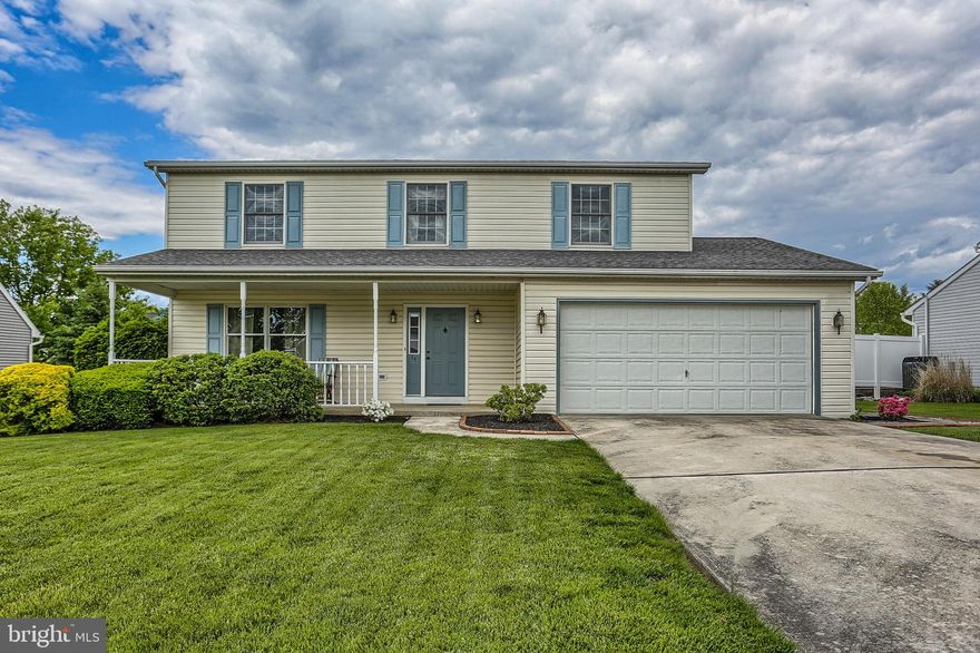 What a find in popular Konhaus Estates! Four bedrooms, 2.5 baths, and a big flat lot in Cumberland Valley Schools. Two-car garage, 2nd floor laundry room, family room, living room, eat-in kitchen plus a formal dining room. Master bedroom has a full bath and a large walk-in closet. Roof, HVAC system and kitchen appliances are all updated! Covered front porch to watch the sunset! This home offers a flowing floor plan, neutral decor, sizable open kitchen with ample cabinet and counter space, and an inviting rear deck perfect for entertaining. A must see!
