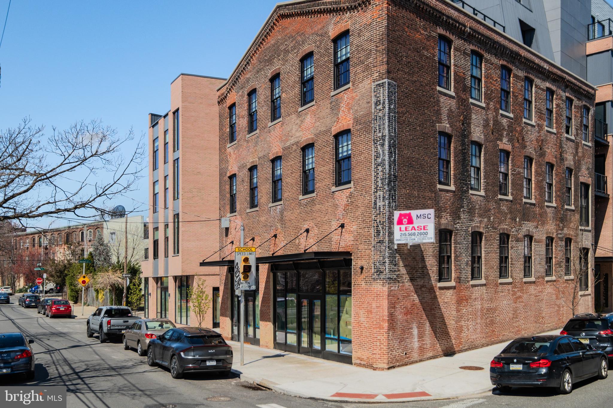 Positioned at the corner of Cecil B. Moore Avenue and Howard Street in Philadelphia’s eclectic Fishtown neighborhood, this historic retail property offers two available spaces for lease: 1,842 SF and 1,676 SF. Once a glass factory in the late 1800s, the building has been thoughtfully redeveloped into a mixed-use project that blends industrial charm with modern functionality. With over 100 new apartments directly above and growing residential density in the surrounding area, this site offers a unique opportunity for retailers or restaurateurs to establish a presence in an emerging corridor. Surrounded by popular restaurants, local businesses, and a creative community vibe, it’s an ideal fit for destination retail, a café, or a neighborhood restaurant concept looking to tap into Fishtown’s energy and character.