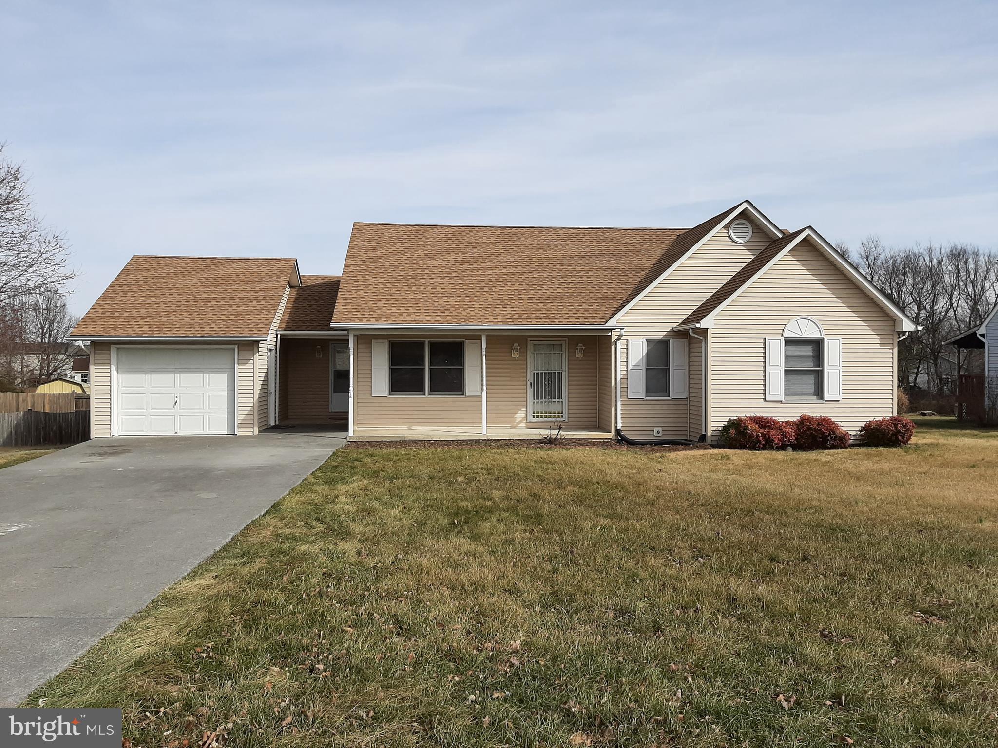 Beautiful ranch home with three large bedrooms and two baths. Recent updates include new granite counters in the roomy kitchen. Fenced in yard and one car garage on a quiet cul-de-sac close to tons of amenities in the city and county! Perfect condition and attentive landlords! MUST have GOOD credit (NO late payments, collections, judgments, etc), no large or aggressive breeds, income needs to be at least 3x the rent.