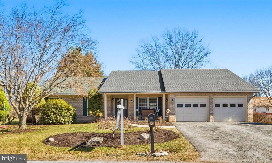 Welcome home to this beautifully maintained 3-bedroom, 2 full bath rancher in the highly desirable Spring Mills neighborhood! Offering true one-level living and a spacious 2-car garage, this home combines comfort, functionality, and modern updates.

Inside, you'll find fresh paint, brand new LVP flooring, and brand new stainless steel appliances, creating a clean and truly move-in ready feel throughout. The home features two separate living/sitting areas, providing flexible space for entertaining, relaxing, or working from home. Large windows allow for abundant natural light, making the space feel bright and inviting.

Major updates include a newly updated HVAC system, newer water heater, and a roof approximately 4–5 years old—offering peace of mind for years to come.

Step outside to enjoy the fenced-in backyard and spacious deck, perfect for gatherings, pets, or quiet evenings outdoors.

Conveniently located just minutes from I-81, schools, grocery stores, shopping, and entertainment, this home offers both tranquility and accessibility.

Don’t miss your opportunity to own in one of the area’s most sought-after communities!