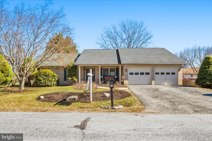 Welcome home to this beautifully maintained 3-bedroom, 2 full bath rancher in the highly desirable Spring Mills neighborhood! Offering true one-level living and a spacious 2-car garage, this home combines comfort, functionality, and modern updates.

Inside, you'll find fresh paint, brand new LVP flooring, and brand new stainless steel appliances, creating a clean and truly move-in ready feel throughout. The home features two separate living/sitting areas, providing flexible space for entertaining, relaxing, or working from home. Large windows allow for abundant natural light, making the space feel bright and inviting.

Major updates include a newly updated HVAC system, newer water heater, and a roof approximately 4–5 years old—offering peace of mind for years to come.

Step outside to enjoy the fenced-in backyard and spacious deck, perfect for gatherings, pets, or quiet evenings outdoors.

Conveniently located just minutes from I-81, schools, grocery stores, shopping, and entertainment, this home offers both tranquility and accessibility.

Don’t miss your opportunity to own in one of the area’s most sought-after communities!