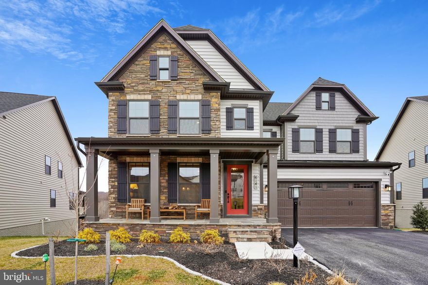 WOW Fabulous Price Drop to $685,000!  Immediate Possession! Transfer: Seller's loss Buyers gain! This 2019 Colonial has 5,000+ Sq Ft living space and Extensive Top of the Line Upgrades throughout.  Features include 5 Bedrooms, 4.5 Baths, Office, Family Room w/Stone Fireplace, Formal Dining Room, Chef's Kitchen w/Infinity Island, Cafe GE Series SS Appliances, Breakfast Room and Rear Porch/Deck.  Upper level Features Luxury Master Bedroom Suite, Bedroom 2 and 3 w/Buddy Bathroom, Guest Bedroom with Bathroom, Upper Family Room and Laundry Room.  Finished Walk-out LL Features the 5th Bedroom, Full Bathroom, Great Room, Rec/Exercise Room and Storage, Dual Zoned HVAC, Tankless Hot Water Heater.  Premium Lot with Majestic Views backing to a Forest Protected Area.  2 Car Garage with Smart Opener and External Keypad.  Smart CAT6 Home Extensive Upgraded Ethernet Wiring System, 6 sets of Built-in Speakers, Nest Thermostat, Security System, Ring Doorbell, Pre-wire for Electric Vehicle in garage.  Top Frederick Schools!  Enjoy all the Lake Linganore Resort-style Living Amenities!  Great Location with easy access to Frederick, Bethesda, Baltimore, and DC. Relocation  Seller Bristol Global Mobility LLC .  A Must See!