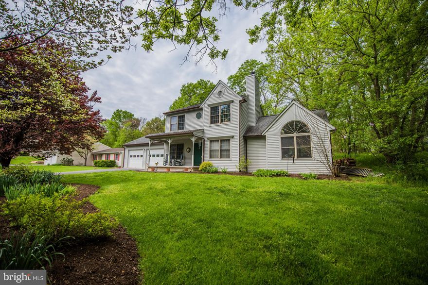 OPEN HOUSE CANCELLED...HOME IS NOW UNDER CONTRACT. Small community of 10 established homes on a cul-de-sac street sited on the edge of Corporate Shepherdstown. This one owner home was built by a local builder and offers a front porch and rear deck with screen porch as well. Nice landscaping and backs to trees. Freshly stained exterior.  Cedar sided. The family room addition can be used in several fashions...great office space or playroom. Be sure to check out the front upstairs bedroom. Owner currently uses closet as sewing station!!!! so imaginative!..would also make great school desk station.