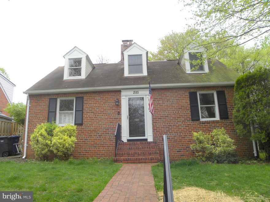 Great updated, expanded Cape just minutes to King St Metro.  Spacious main level w/updated kitchen w/stainless and quartz counters & family room w/fireplace. separate dining room, and large bedroom & full bath,     Upstairs there are  3 bedrooms including a master bedroom with a deck which overlooks the backyard and an updated bathroom.