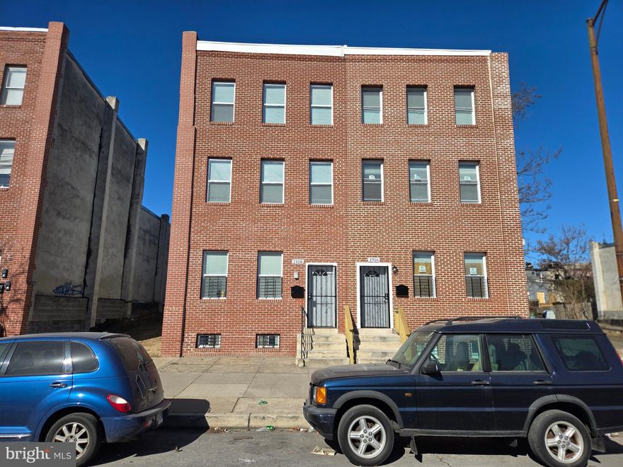 Discover a fantastic investment opportunity at 1918 Wilkens Avenue, Baltimore. This property features five one-bedroom units, with the option of combining two units for a total of four units. Each floor is equipped with laundry. The work done on this building is not permitted. No U&O in place.  Located near top-rated schools, shopping centers, and parks, this building is perfectly positioned for future growth.