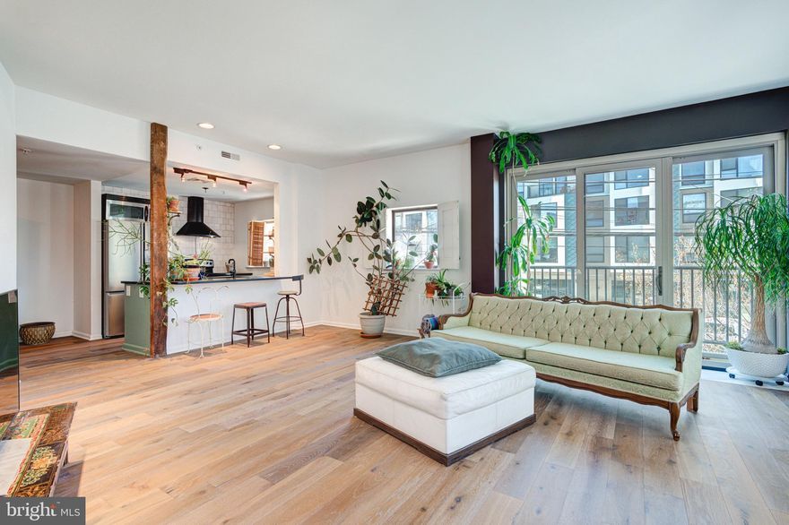 Located in Northern Liberties, this immaculately maintained home is in one of the safest buildings in the area with a 22-year record of no break-ins. The residence features a grand marble entrance, updated finishes with new tile and hardwood flooring throughout, and a modern kitchen with soapstone countertops.

This true one-level flat offers no steps for easy living, a spacious living room with 10-foot ceilings, and a bright, open layout. Enjoy deeded garage parking for one (with potential for two-car parking) and two private outdoor spaces, combining comfort, security, and convenience in one of Philadelphia’s most desirable neighborhoods.