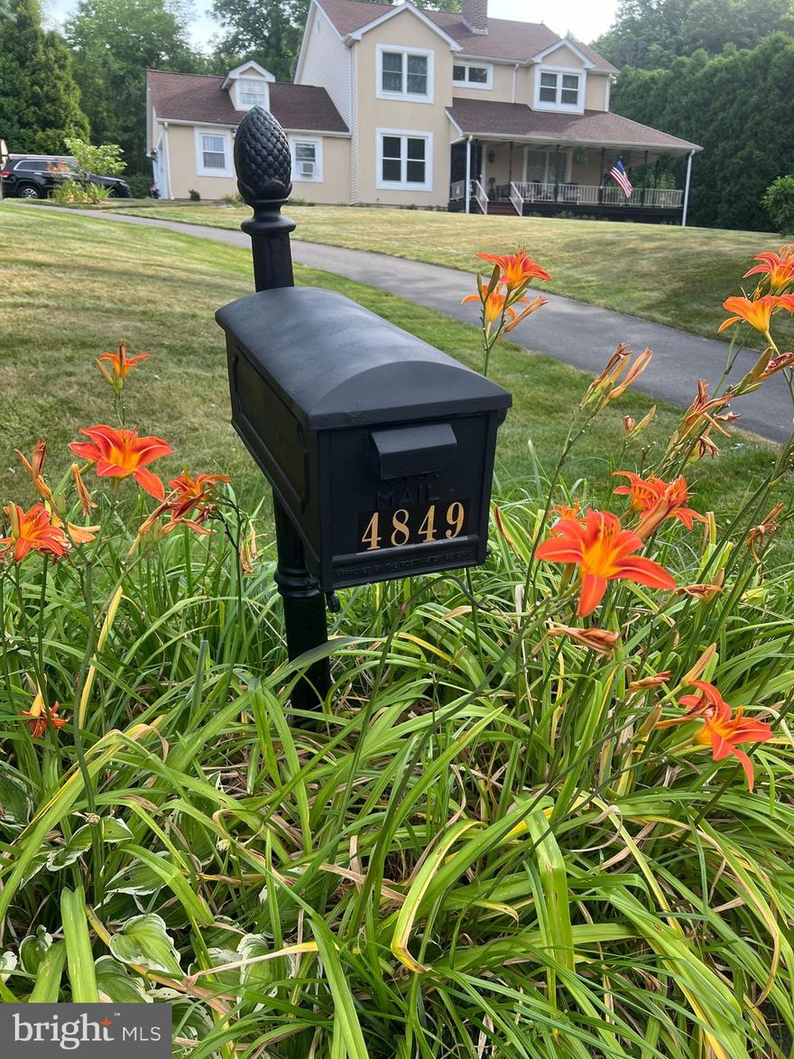 Charming Colonial Home with Modern Upgrades in the Rolling Hills of Lehigh County. Sun Valley Estates is nestled in one of the most sought-after neighborhoods in the picturesque rolling hills of Lehigh Counties Upper Milford Township. This beautifully updated colonial home offers the perfect blend of classic charm and modern luxury. Situated on an ample-sized lot, this property provides both space and privacy, all while being close to shopping, hospitals, and airports, the best of both convenience and country living.
Inside, you'll find a completely renovated interior featuring brand-new flooring throughout, a stunning new kitchen with classic finishes, and a luxurious new master bath designed for relaxation. The living areas are enhanced by elegant new stonework surrounding the fireplaces, creating warm and inviting focal points.  A newly finished lower level offers flexible space ideal for a home office, gym, or study, whatever suits your lifestyle. A brand-new front door and updated staircase make a striking impression as you enter the home, while the freshly painted garage boasts an epoxy floor and its own A/C window unit for added comfort that can be used as a luxury workspace or extra space when entertaining! Inside keep cool on those hot summer days with central air or step outside to enjoy a beautifully landscaped yard, and your own private pool, perfect for relaxing or entertaining in the summer months. With its seamless blend of comfort, style, and location, this home truly has it all. Bring your offers!! It is rare that a home becomes available in this enchanting neighborhood!!