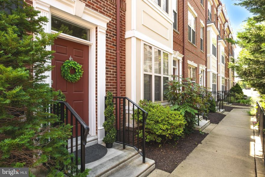 Introducing a magnificent Naval Square townhome that encapsulates luxury living in the heart of Philadelphia! Situated down a beautifully landscaped pathway, you will find the pristine 307 Governors Court. One of only 14 Dewey models in the entire community, this exquisite 4-story townhome boasts 3 bedrooms + DEN, 3 1/2 baths, and two spacious terraces! This expansive, 18 ft. wide, END unit features a private entryway along with & the convenience of a side by side 2-car garage all for under $1M!  As you step inside, you'll immediately notice the care and dedication the owners have put into maintaining this lovely home. On the first level you are welcomed into a lovely den/office space with beautiful upgraded hardwood flooring. Never worry about parking again with your convenient attached 2- car garage with custom epoxy flooring. There is a generous amount of built-in storage located in the garage, along with a practical coat closet + additional closet in the garage. The second level features a sunlit, open concept living/dining space with hardwood floors & generous recessed lighting. The spectacular kitchen is a chef’s dream. Complete with shaker-style cherry cabinets, marble tiled backsplash, sleek granite counters and stainless appliance package (Viking & Samsung) including a brand new range, and newer microwave. The eat-in-kitchen is full of sunshine, and opens to a serene terrace perfect for enjoying your morning coffee. Discrete powder room is located on this level. Next, head up to the third floor to the elegant owner's suite with two large walk-in-closets outfitted with custom built-ins. The primary bath is luxurious, featuring dual sinks, jacuzzi tub, and stall shower. You’ll love not having to go up & down the stairs to do your laundry with the conveniently located washer/ dryer (2022) right on this level. Additional, spacious, bedroom with a private en-suite bath completes the third floor. On the top level you will find a spacious third bedroom with vaulted ceilings, more recessed lighting and an incredible roof deck! This bedroom also features its very own private bathroom. Recessed lighting, custom blinds & neutral paint grace the entire home. Have peace of mind knowing that all of your mechanicals are well maintained and in great shape: new hot water heater in 2020 + 2 new HVAC systems with new condensers in April 2022.  Enjoy the ease of having a heated outdoor pool & state-of-the-art fitness center only minutes from your home and the concierge close by. The dramatic community room in Biddle Hall rotunda is perfect to reserve for private parties. Enjoy the outdoor amenities of the 20-acre park-like setting: including picnic areas, well-kept gardens & mature landscaping. With a gated entry and on-site visitor parking, convenience and security are paramount. Very close proximity to South Street Bridge, UPenn (0.7 mi), CHOP, HUP & Drexel, Rittenhouse (0.9 mi) & Fitler Square. Fantastic restaurants and cafes, such as Rival Bros Coffee, Friday Saturday Sunday (James Beard Winner), Illata BYOB, Pub & Kitchen, Southgate, Sabrina's & Loco Pez, are all just steps outside the gates. The new Heirloom Market by Giant and South Square Market are only a block away. Directly out the back gate you will find easy access to the Schuylkill River Park, including the Award Winning Trail & Boardwalk, Markward playground, Tennis Courts & dog park! Naval Square is a pet friendly community allowing up to 2 pets with no weight restrictions. Don't miss this rare opportunity to own a piece of urban paradise in one of Philadelphia's most sought-after neighborhoods!