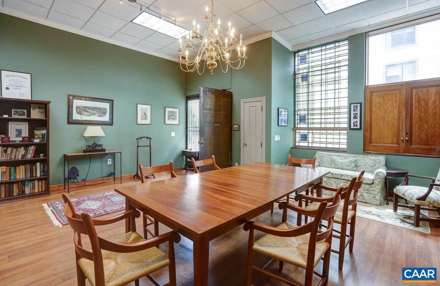 A Rare Opportunity in Downtown Charlottesville! This is one of the most unique retail or office spaces we?ve ever encountered. Located in The Holsinger, one of downtown Charlottesville?s newer and most desirable buildings, this property offers a rare opportunity to own a small retail or executive office suite in the heart of the city.  The space is ideal for a boutique retail shop, consulting practice, or professional office. The building, approximately 15 years old, features modern systems?including updated HVAC, wiring, and plumbing?setting it apart from many of the older buildings downtown.  A deeded parking space in the building?s private garage is included, an invaluable amenity for any downtown business owner.  It is one short block from the public parking garage,easy walk for customers/clients.  Also available for rent.