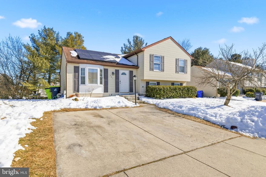 Welcome to this stunning modern split-level home nestled on a cul-de-sac in Woodbridge Center! This 3-bedroom, 2-bath gem offers an inviting open floor plan, perfect for comfortable living and entertaining. The eat-in kitchen is sun filled, while the finished lower level adds extra space for relaxation or recreation.

Step outside and enjoy the deck, complete with a SunSetter retractable awning for those sunny days, or retreat to the private patio for a quiet moment. Plus, this home is equipped with solar panels, providing energy efficiency and savings you’ll appreciate year-round.

The community amenities include access to the community pool, tennis courts, playgrounds. This home is a rare find at this price—don’t miss your opportunity to make it yours!