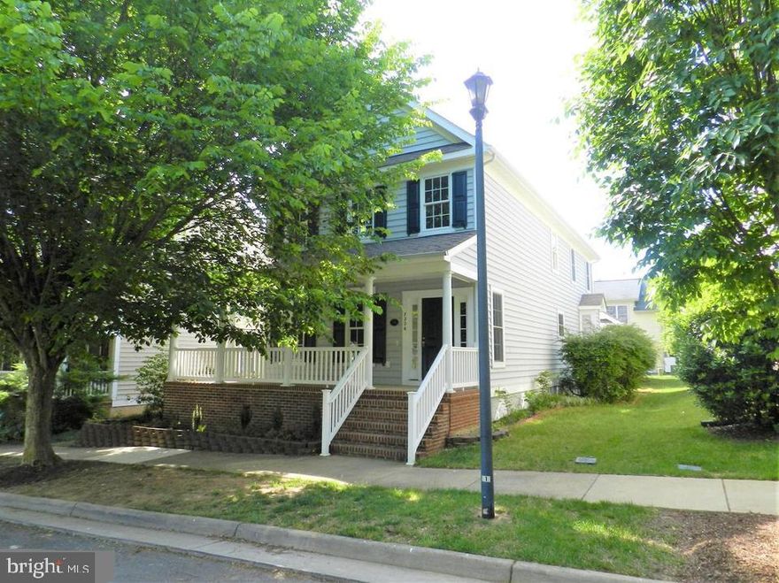 Gorgeous and  Move-in ready.  3 bedroom 2.5  with 2-car garage single family home.   The  chefs dream kitchen with butler's panty and cabinets galore leads to a huge family room with fireplace.  Upper level offer a primary bedroom with high ceilings a large walk-in closet  including a private bath with  an enormous soaking tub.  Fantastic wrap around front porch, fenced rear yard with deck for entertaining, beautiful floors, updated  lighting and a new hot water heater.