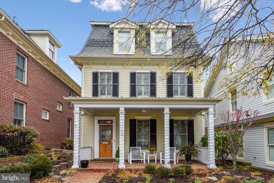 Amazing detached home with private guest suite above a 2 car garage in Acton's Landing downtown Annapolis just one block to waterside park on Spa Creek!  Totally turnkey with open floor plan and many upgrades including plantation shutters, walk in closets,  quartz countertops, wine cooler, SubZero fridge,  Wolf Gas cooktop & hood and so much more!   Relax in your private rear terrace with new hot tub or take a stroll around the Acton Landing Greenspace  directly behind this property and you'll love watching the Blue Angels from the upper deck.   All this and just steps to shops & restaurants on Main & West Streets or hop on the water taxi and head to Eastport!