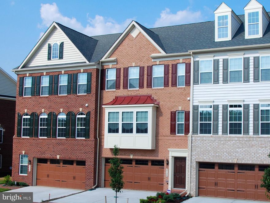 Quick Delivery! Gorgeous 3 level townhome with a dream kitchen; granite countertops, hdwd floors, stainless steel appliances, and upgraded cabinetry. Enjoy all of the amenities Beechtree has to offer! Learn more about the homes, community, and closing cost assistance today. Brokers warmly welcomed. Images shown are representative only.