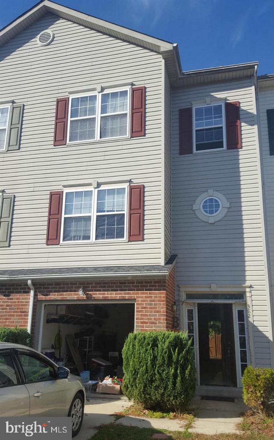 Great location here in Prince Frederick's Chapline Place, super convenient!  Walk in on the ground level to your family room/3rd bedroom with a full bath & laundry, up to the main level where the living room/dining room  & kitchen with a convenient half bath before going up to the primary bedroom with it's own bath in addition to the second large bedroom  & another full bath. Fenced back yard. Garage with opener plus concrete paved parking . Price reflects current condition. Comfortable & livable but not updated, FYI roof not leaking but some shingles lifting, some windows fogged. Compare it to others in the neighborhood. Walk-able to shopping, the main branch of the library, shops & restaurants.

Please  contact  CO-LISTING AGENT FOR INFORMATION