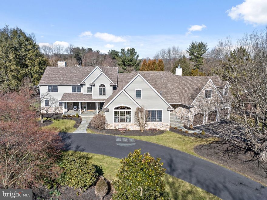 Welcome to 201 Highview Lane!  This stunning home is better than new construction and boasts an expansive 7085 square feet of incredible living space.  This truly unique property has been meticulously updated with only the finest materials and will impress even the most discerning buyer.

As you step inside, you are greeted by a grand foyer that leads to the spacious living areas, perfect for both entertaining and everyday living. This home features 6/7 bedrooms, each offering ample space and natural light, providing a peaceful retreat for family and guests. With 7.5 bathrooms, including 3 en-suite bedrooms, a primary bedroom on both the first and second floors, convenience and privacy are at a premium.

The gourmet kitchen is a chef's delight, featuring high-end appliances, custom cabinetry by Blue Bell Kitchens, and ample counter space. The adjacent formal dining room is absolutely stunning and provides the perfect space for hosting friends and family.  The butler's pantry and wet bar are perfectly placed between the kitchen and dining room making entertaining a dream.

A fully finished lower level provides additional living space, a gym and ample storage. The outdoor space is equally impressive, with a beautifully landscaped yard set on 1.1 flat acres and a fabulous stone patio.

Located in the award winning Rose Tree Media School District and just a short drive from the Media Boro, this home offers the perfect blend of luxury, comfort, and convenience. Don't miss the opportunity to make this remarkable property your own and experience the epitome of sophisticated living.