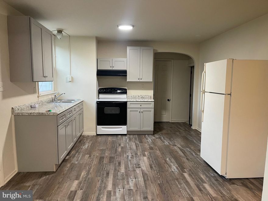 For rent is a 2 bedroom, 1 bath first floor apartment. Apartment is electric radiant heat and window units for A/C.  Tenant pays monthly for sewer and trash. $50 nonrefundable application fee required per applicant and if selected $50 admin fee. No Smoking No Pets 615 Min. Credit Score