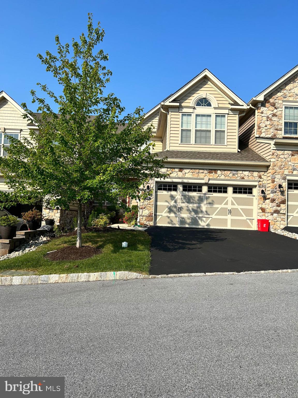 Welcome to the epitome of luxury and convenience! This expanded "Victoria" carriage home, located in the desirable and walkable community of Byers Station in Chester Springs, PA, offers an exceptional rental opportunity. Loaded with standard features and boasting a wealth of amenities, this residence promises a lifestyle of comfort and elegance. House comes with Furniture included.
As you step inside, you'll be greeted by soaring ceilings and an open, stylish floor plan that is perfect for both entertaining and everyday living. The main level features an elegant foyer with hardwood floors, a formal dining room with hardwoods, chair rail, and crown molding, and a dramatic two-story great/living room that creates a grand ambiance. The upgraded gourmet kitchen is a culinary enthusiast's dream, with granite counters, hardwood floors, and stainless steel appliances. Adjacent to the kitchen is the inviting family room, which opens to a Trex deck and provides a secluded retreat for relaxation. The laundry/mudroom adds convenience to your daily routines.
On the second floor, the expansive owner's suite awaits, offering dual walk-in closets and a luxurious tiled master bath with a garden tub, shower, and double bowl vanity. Bedroom 2 features a vaulted ceiling, while Bedroom 3 provides a pleasant space. The lovely tiled hall bath includes a double bowl vanity, adding to the overall elegance of the home.
Living in Byers Station means enjoying a community filled with amenities. Take advantage of the tennis courts, two clubhouses, two swimming pools, basketball and volleyball courts, and over 5 miles of biking/hiking trails. The neighborhood provides a vibrant and active lifestyle, perfect for residents of all ages.
Nature enthusiasts will appreciate the proximity to Marsh Creek Park, where they can explore scenic trails, enjoy the picturesque lake, and participate in various recreational activities. Whether it's hiking, biking, fishing, or boating, the park offers abundant opportunities for outdoor enjoyment.
Situated in Chester Springs, PA, this property benefits from its proximity to excellent schools, shopping centers, restaurants, and other recreational amenities. With easy access to major highways, commuting to nearby cities such as Malvern, Downingtown, Exton, Pottstown, West Chester, Paoli, and even Philadelphia is a breeze, especially through the nearest station.
Don't miss out on the chance to experience low maintenance, luxury living in the highly sought-after Byers Station community. Contact us today to schedule a private tour of this exceptional "Victoria" carriage home at 3049 Rainer Road and embrace a lifestyle of comfort, convenience, and natural beauty.