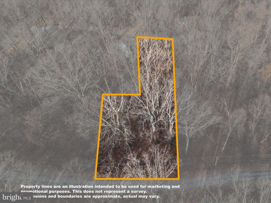 Three land lots totaling approximately 0.36 acres, westerly facing, with seasonal views of the Shenandoah Valley. These lots are within walking distance to the Appalachian Trail and a private fishing pond. Electric, public water utility, and Comcast Xfinity hookups are all available. Road frontage on both Red Maple Ln and Woodpecker Ln.  Being sold "As Is".