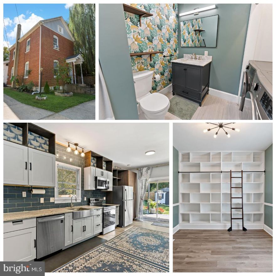 Welcome to  407 East Liberty Street, this stunning 2-bedroom, 2-bath colonial home, located in the heart of historic Charles Town, WV! With just over 1,800 square feet of living space, this home has been meticulously maintained and thoughtfully upgraded by the current owner, offering both modern conveniences and charming character. Situated on a cozy 0.11-acre lot, this home is perfect for anyone seeking a balance of privacy, style, and functional living space.  As you approach the home, you’ll immediately notice the picturesque curb appeal, highlighted by a newly planted magnolia tree in the front yard, which adds a touch of elegance. The property features a 6-foot privacy fence, ensuring a peaceful retreat in your own backyard. For even more seclusion, the seller has planted privacy trees along the fence line, which will mature over time and create an even more serene and secluded outdoor space. In the backyard, you'll find an extended deck with a newly added pergola, perfect for outdoor dining, relaxing, or hosting gatherings. This outdoor area provides the ideal space for enjoying warm evenings or cozy fall nights under the stars. A large shed is also located in the backyard, offering plenty of room for storage or a potential workshop area. The property also offers a concrete driveway for off-street parking, in addition to on-street parking, ensuring you’ll always have ample parking options. This stunning home features two separate entrances, offering added convenience and security. The home has been updated with a newer oil heating tank ( about 2 years old), ensuring efficient heating during the cooler months. Step inside to find a beautiful blend of modern updates and classic charm. The home features stunning luxury vinyl plank (LVP) flooring throughout the main level, offering both durability and style. The spacious living room is the perfect place to relax, and the custom-built bookcase complete with a library ladder adds a sense of sophistication and character, making it an ideal spot for displaying books or décor. The kitchen is truly the heart of this home, having been completely updated with granite countertops, new custom cabinetry offering extra storage, and a brand-new tiled backsplash. The seller has thoughtfully added two free-standing custom-built bars that convey, maximizing counter space and creating additional seating. Whether you’re preparing meals or entertaining guests, this kitchen offers both functionality and style. Upstairs, you’ll find two generously sized bedrooms, each offering ample closet space and access to attic storage. One of the highlights of the upper level is the original exposed brick wall, which serves as a reminder of the home’s rich history and adds a unique, rustic charm. The upstairs also features a large full bathroom, ensuring convenience and comfort for everyone in the household. Don’t miss out on this opportunity to own a piece of history with all the modern conveniences! Schedule your showing today to see firsthand all that this remarkable home has to offer!!!!!