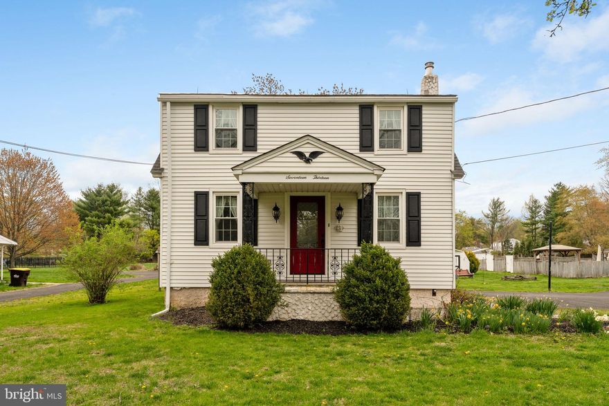 Charming Cape Cod on Nearly 1 Acre in Montgomery Township – North Penn Schools!

Welcome to 1713 N Line Street. This delightful 2-bedroom, 1-bathroom Cape Cod has been lovingly cared for by the owner for over 50 years. Situated on nearly a full acre of beautifully landscaped grounds, the home offers a rare combination of privacy and convenience. Inside, the main level has a fresh coat of paint and features a bright and welcoming living room, a cozy dining area perfect for family meals or entertaining, and a well-appointed kitchen with ample cabinetry and workspace. Each room flows effortlessly, creating a warm and inviting atmosphere throughout the home. Upstairs, you’ll find two comfortable bedrooms and a full hall bathroom with a linen closet. Originally a 3-bedroom home that can easily be converted back to suit your needs. Step outside to enjoy the expansive covered deck – ideal for entertaining or simply relaxing while taking in the peaceful, tree-lined surroundings. Additional features include a newer roof installed in 2015 with a 50-year warranty, newer windows and doors, and a newer water heater – offering peace of mind for years to come. Located just minutes from the shops and dining of Montgomeryville, local parks, and attractions like the Montgomery Mall and Peace Valley Park, this home also offers easy access to major routes including Route 309, Route 202, and the PA Turnpike – making commuting a breeze. Don’t miss your chance to own this charming home – schedule your private tour today!
