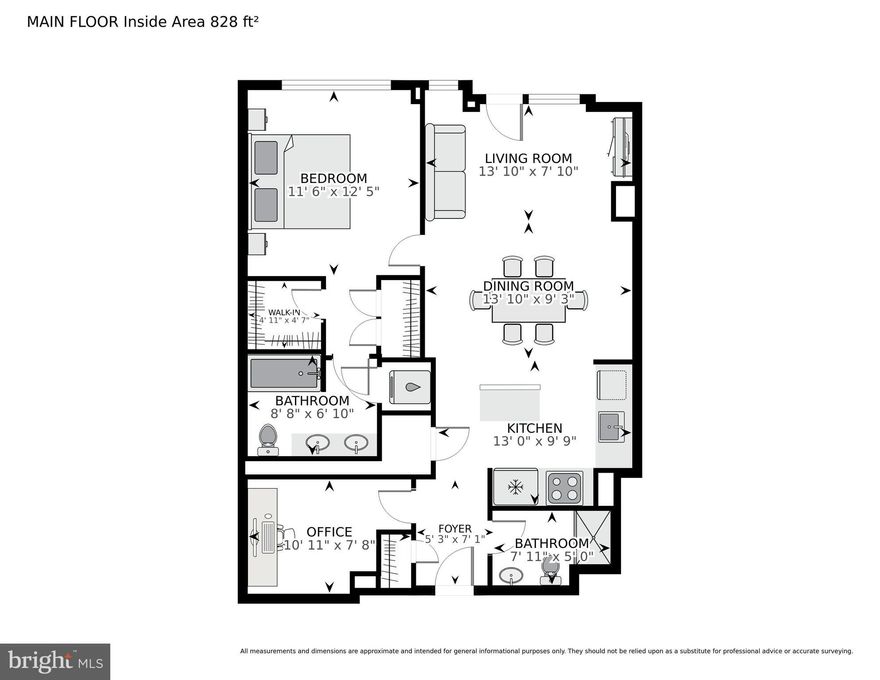 Need a home office and 2 full bathrooms?  
This freshly painted, immacuate king-size 1 bedroom condo with custon window treatments, includes a seperate  office, and the wonderful convenience of TWO ( 2) Full Bathrooms!! 
This lovely home in the elegant and upscale Adagio, a prime Bethesda/Chevy Chase location  just steps from shopping, restuarants, and a few blocks from Metro,  assures the lucky new owner of easy access to the NIH,  as well as major commuter routes.
With floor to ceiling windows, this delightful condo has an abundance of natural light.  The open living and dining area and the kitchen feature hardwood floors.  The kitchen offers stainless steel appliances: Subzero refrigerator, Miele dishwasher, Bosch gas cook top, Wolf oven, and a 'newish' Microwave,  and the bedroom has 2 closets, a walk-in and a second large closet. The in-unit washer and dryer are full size, and the HVAC system is less than 3 years old. 
Garage parking is included, and is located just a short walk from the elevator.
This very secure building has a private fitness center which is available 24 hours a day, 7 days a week
as is the Concierge service.  The condo fee includes all utilities, except electricity, the Master Insurance Plan, Maintenane Fees, 24 hour enjoyment of the community  terrace and the convenience of this exceptional location!