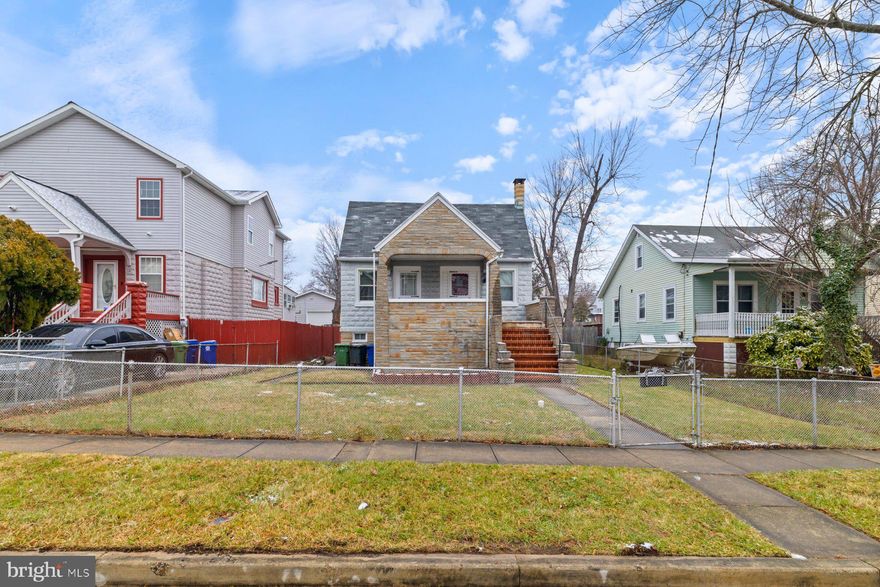 Cozy 3BR/2BA expanded Cape Cod style home situated on a spacious lot in the quiet neighborhood in Parkville. This home is ready for a renovation to restore its original beauty and character. Buyer will need to use cash or a renovation loan due to its condition.

Make your way through the gated front yard, step up to the covered stone front porch and open the door into your forever home.  This home is filled with original character in need of a face-lift, so if you are the DIY homeowner or an investor looking for a project, this is the home for you.  The main floor offers arched entries, original covered cast iron radiators, original hardwood floors, wainscotting, and exposed brick walls. The living room opens into the dining room and a bonus room off the living room ideal as a home office or child's play room.  The kitchen is spacious in need of some TLC, and just beyond the kitchen is an additional bonus room with a pantry, ideal as breakfast or mudroom.  The main floor also offers two spacious bedrooms and a full bath.  The second floor features an open loft area ideal as a family room, and a spacious secondary bedroom with vaulted ceilings and hardwood floors.  The lower level is a work in progress offering a full bath, laundry, storage, and several areas to create additional living space for your family.  From the main floor step outside to a large wood deck that overlooks a spacious fenced yard filled with green space, a covered parking pad, and so many possibilities.  This home is ready for its face-lift and new owners, and  located in close proximity to shopping, restaurants, and commuter routes.