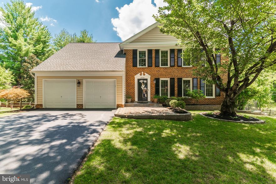 WELCOME TO THIS BEAUTIFUL FULLY UPDATED, 5 BEDROOM 3.5 BATH COLONIAL WITH OVER 3500 SQ FT OF FINISHED LIVING SPACE***LOCATED ON A QUIET CUL-DE-SAC WITH MAGNIFICENT MATURE TREES***THE MAIN LEVEL FEATURES A GOURMET KITCHEN BOASTING UPGRADED GRANITE COUNTERTOPS WITH NEW BACKSPLASH, STAINLESS STEEL APPLIANCES, AND GLEAMING TILE FLOOR***ALSO ON THE MAIN LEVEL YOU WILL ENJOY A SPACIOUS FAMILY ROOM WITH A WOOD BURNING FP***SEPARATE DINING ROOM AND LARGE LIVING ROOM***THIS HOME IS MOVE IN READY AND INCLUDES HARD WOOD FLOORS***FULLY UPDATED BATHROOMS THROUGHOUT THE HOME***COMPLETELY FINISHED WALK-OUT BASEMENT WITH A 5TH BEDROOM AND FULL BATH***TOP OF THE LINE WASHER & DRYER***BRAND NEW TREX DECK***CUSTOM BLINDS THROUGHOUT THE WHOLE HOUSE***WOOD BURNING FIREPLACE***PLENTY OF STORAGE CLOSETS***FRESH CARPET***THIS HOME IS CONVENIENTYLY LOCATED CLOSE TO PUBLIC TRANSPORTION, I-270, AND SHOPPING***YOU CAN ALSO ENJOY MANY AMMENTIES THE NEIGHBORHOOD OFFFERS INCLUDING 6 COMMUNITY POOLS, CLUB HOUSE, TOT LOTS, DOG PARKS, WALKING/BIKE PATHS, TENNIS COURTS, PICKLEBALL COURTS, FUTSAL COURTS, BASKETBALL COURTS, AND MANY MORE***HURRY AND MAKE THIS HOME YOURS BEFORE ITS GONE!!!!