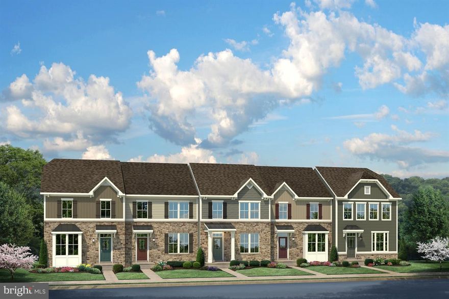 Stunning Mendelssohn townhome built to customers specification featuring open spacious country kitchen and living room, Hardwood floors, wall to wall carpet, granite counter tops, 3 spacious bedroom and 2 1/2 baths, and so much more! images shown are representative only