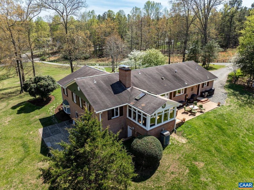 Beautifully renovated Hobby Farm ranch-style home blending charm and modern updates just minutes from Charlottesville, UVA, NGIC, and major commuter routes. The custom kitchen features white cabinetry, farmhouse sink, built-in seating, designer lighting, and a stunning shiplap ceiling. Craftsman-style finishes throughout add warmth and character. Main-level bedrooms are generously sized, offering comfortable and flexible living space. The finished lower level includes a bedroom with a full bath?ideal for guests or an in-law suite. Wood-burning fireplaces on both levels create a cozy atmosphere. Set on a picturesque lot with a dedicated vegetable garden area, approximately 1 acre of electric fencing?perfect for dogs?and equestrian features including a 2-horse stall. Additional sheds provide excellent storage. A rare opportunity to enjoy privacy, functionality, and convenience all in one property!,White Cabinets