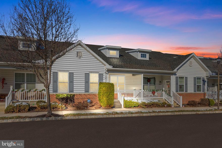 This beautiful home in the highly desirable 55+ community of Arbours at Eagle Point offers a spacious, comfortable, and convenient living experience. With one-level living, this unit features two large bedrooms and two full bathrooms, providing ample space for relaxation and privacy. The home is bathed in natural light, with large windows in the living room and dining room that create a bright, welcoming atmosphere.

The kitchen is both functional and stylish, with newer cabinets and plenty of counter space for all your culinary needs. Elegant new laminate flooring runs throughout the home, giving it a fresh, modern look. The laundry room is spacious and conveniently located in the hallway for easy access.

For added convenience, the home includes an attached 1-car garage with a metal wheelchair ramp, offering easy access to the home for all.

Residents of the Arbours at Eagle Point community enjoy access to fantastic amenities, including a clubhouse, outdoor swimming pool, billiards room, library, meeting room, party room, and a fitness center.

This property is perfectly located near major highways like Route 1, the PA Turnpike, Highway 276, and I-95, as well as shopping centers, restaurants, public transportation, Northeast Philadelphia Airport, and downtown Philadelphia—making it a truly ideal location for convenience and ease of living.

This is a fantastic opportunity to join a vibrant community and enjoy the best in comfortable, modern living.