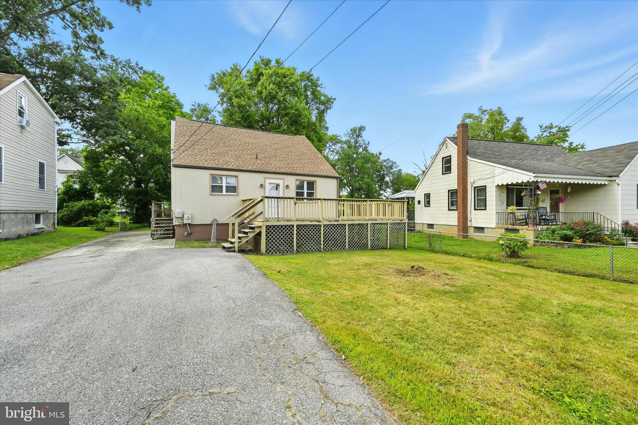 Welcome to your new home in the heart of Parkville! This charming 4-bedroom, 2-bath residence sits on a spacious .26-acre lot, offering plenty of room to relax, entertain, and enjoy both indoor and outdoor living.
Start your mornings on the large front deck, perfect for coffee and conversation, or spend afternoons in the huge backyard, ideal for play, gardening, or hosting summer gatherings.
Inside, the main level boasts a bright and generous living room along with two bedrooms featuring original hardwood floors. (Bedroom floors recently refinished. ) An eat-in kitchen and a full bath with tub complete this inviting level.
Upstairs, you’ll find two additional bedrooms and a second full bath with a shower stall—perfect for family or guests.
The lower level is designed for fun and relaxation with a freshly painted clubroom/family room complete with a built-in bar. You’ll also enjoy the convenience of a dedicated laundry room and ample storage space.
With plenty of room inside and out, this home offers the perfect blend of comfort, character, and functionality.
✨ Don’t miss your chance—come tour this Parkville gem today!