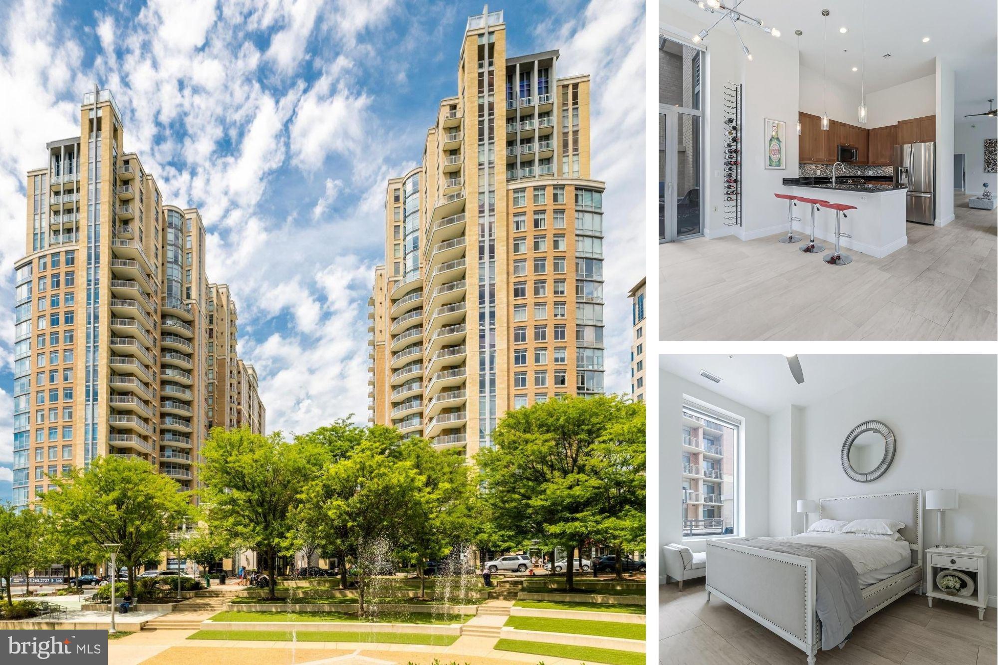 Incredible price reduction of 40k! Welcome to 11990 Market Street Unit 101, a beautiful 3 bedroom, 2 bath condo in the sought-after Midtown at Reston Town Center. With over 1,500 square feet of thoughtfully designed living space, this home offers the perfect blend of modern style and everyday comfort. The open-concept layout features 11-foot ceilings–found only on the 1st and top floor of the building–and expansive windows with motorized blinds, creating a bright and inviting atmosphere throughout.
The kitchen features stainless steel appliances, generous cabinet storage, and plenty of counter space—ideal for both everyday cooking and entertaining. The spacious primary suite includes a private en-suite bath, while two additional bedrooms provide flexibility for guests or a home office. Unique to this condo are two uncovered patios offering unobstructed sunlight, ideal for relaxing or enjoying a quiet moment.
The unit also includes two conveniently located assigned parking spaces on the first floor of the garage, ideally positioned between the elevator to Market Street and the elevator to the residences.
Midtown's full-service amenities include a fitness center, outdoor pool and grilling area, 24-hour concierge, secure building access, and reserved garage parking. Located in the heart of Reston Town Center, you’re just steps away from top-tier dining, shopping, and entertainment, and just minutes to Dulles Airport and major commuter routes.
Don’t miss this exceptional opportunity to enjoy upscale, low-maintenance living in one of Northern Virginia’s premier communities. Welcome home!
