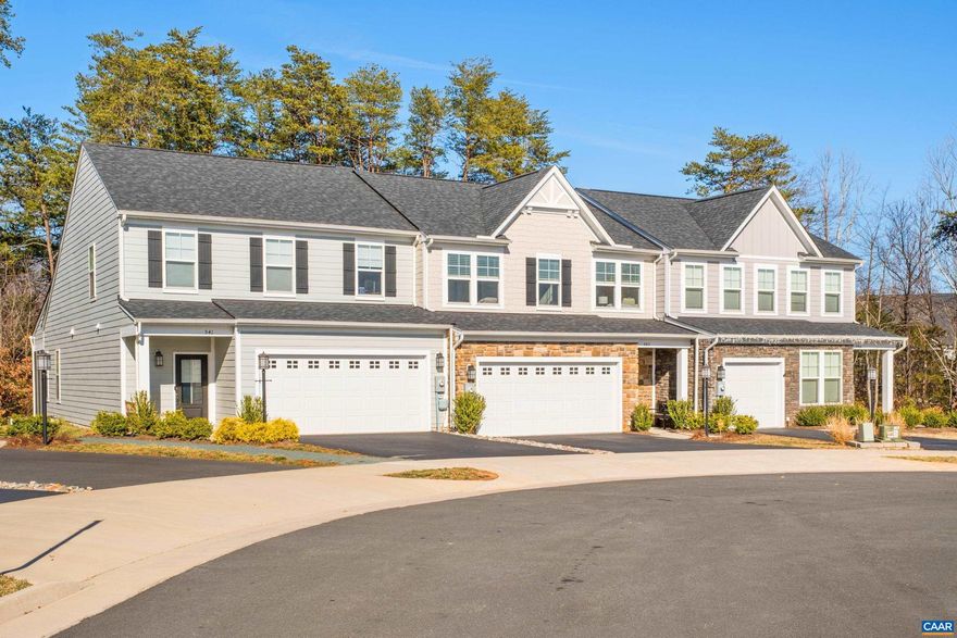 Better than new, this one-level living home has all of the details you are looking for! One block from Crozet Park and 2 minutes to Downtown Crozet, the location can't be beat. Featuring granite and quartz countertops, a gourmet Kitchen with GE Profile appliances, 6" LVP flooring, and many custom upgrades, including solid wood shelving in the walk-in pantry, cabinets in the laundry room, a California Closet installed in the walk-in master closet, primary bath full toilet Bidet, new patio with 6 person hot tub in the private backyard, and a 50A car charger outlet in the garage. This floorplan includes a gracious master ensuite, two designated living spaces, and 2 bedrooms on the 2nd floor with walk-in closets.  The list of improvements includes a customizable electric fireplace with remote, Low-E glass storm door with pull down screen, wifi-enabled thermostats, gutterguards, custom blinds, dimmer switches in the primary and loft, and new comfort height toilets. The nearby park has a public year-round pool, dog park, recreation center, soccer field, baseball fields,pickleball courts and miles of trails connecting throughout Crozet.,Painted Cabinets,Quartz Counter,Wood Cabinets,Fireplace in Great Room